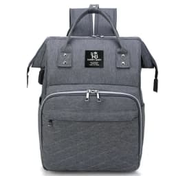Multifunctional Large Capacity Diaper Backpack with Changing Mat - Hanging Stroller Organizer for Mom & Baby