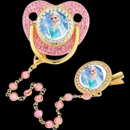 Baby feeding oral chewing teething anime printed pacifier glittering pacifier bisphenol a free silicone baby pacifier dummy
