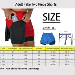 Naruto Konoha Jonin Shippuden Anime Print 2-in-1 Performance Shorts Family Summer Breathable Quick Dry Unisex Gym Fitness Shorts