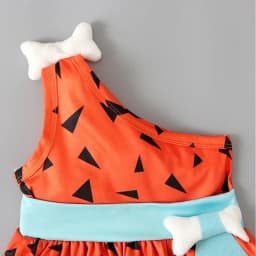Toddler Baby Caveman Halloween Costume Kids Boys Girls Primitive Cosplay Dress Shorts Set with Props Holiday Party Fancy Dress