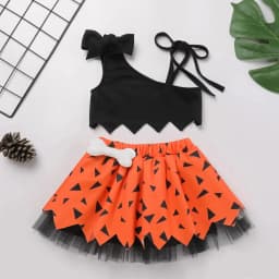 Toddler Baby Caveman Halloween Costume Kids Boys Girls Primitive Cosplay Dress Shorts Set with Props Holiday Party Fancy Dress
