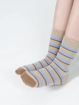 2026 Spring Children's Socks Cartoon Puppy Letter Pattern Calf Cotton Socks Kids Boys Girls Socks 4 Pairs