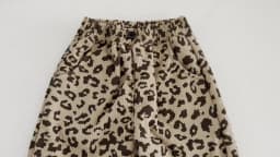 Winter 0-5Y Baby Boys Girls Corduroy Pants Fleece Lined Leopard Floral Print Wide Leg Trousers Warm Soft Children Clothing