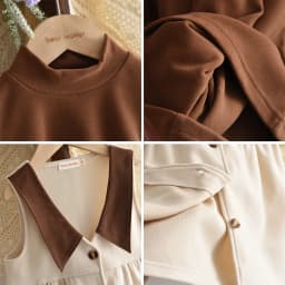 Bear Leader Autumn/Winter Korean Version Brown Long Sleeve Girls' Clothing Solid Color Children's Top and Bottom Clothes Set