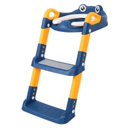 Children's Toilet Seat Staircase Portable Foldable Kids Auxiliary Toilet Ladder Baby Urinal for Toddler Training Potty