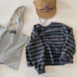 Children Long Sleeve Striped T Shirts Boys Girls Casual Tops Baby Loose Sweatshirt Toddler Cotton Tees Kids Casual Clothes