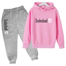 Children's Hooded Sweatshirt Set (for Both Men and Women, Including Pants)- Suitable for Children Aged 3 To13 Brand Sport Outfit