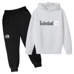 Children's Hooded Sweatshirt Set (for Both Men and Women, Including Pants)- Suitable for Children Aged 3 To13 Brand Sport Outfit