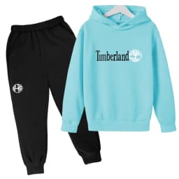 Children's Hooded Sweatshirt Set (for Both Men and Women, Including Pants)- Suitable for Children Aged 3 To13 Brand Sport Outfit