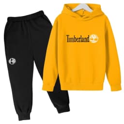 Children's Hooded Sweatshirt Set (for Both Men and Women, Including Pants)- Suitable for Children Aged 3 To13 Brand Sport Outfit