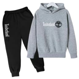 Children's Hooded Sweatshirt Set (for Both Men and Women, Including Pants)- Suitable for Children Aged 3 To13 Brand Sport Outfit
