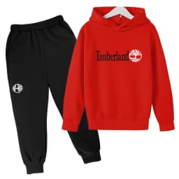 Children's Hooded Sweatshirt Set (for Both Men and Women, Including Pants)- Suitable for Children Aged 3 To13 Brand Sport Outfit