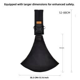 Newborn Baby Carrier Sling Adjustable Crossbody Wrap Infant Holder Baby Bag Hip-seat Ergonomic Support for Hands-Free Carrying
