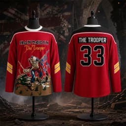 Unisex Heavy Metal 3D Printed Rock Band T-Shirt O-Neck Long Sleeve Streetwear Sports Shirt for Adults And Children