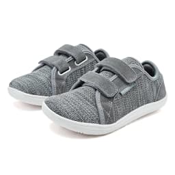 HOBIBEAR Kids Mesh Barefoot Shoes Little/Big/Kid Wide Toe Minimalist Sneakers Lightweight Hook Loop Breathable Casual Shoes