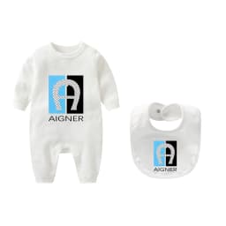 Fashion design newborn jumpsuit autumn new item, children's jumpsuit, scarf, scarf, men's baby long sleeved 2-piece set