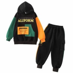 Boys Sweatshirt Sets Autumn New Sport Casual Suits Teen Trends Tops+Pants 2Pcs Spring Kids Tracksuit Outfits Children Clothes