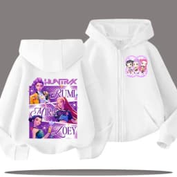 2026 Funny Zip Up Sweatshirts Kp-op Hoodie Children Clothes Kid Girl Boy Sweatshirt Zipper Hoody Baby Casual Top