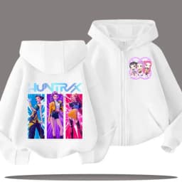 2026 Funny Zip Up Sweatshirts Kp-op Hoodie Children Clothes Kid Girl Boy Sweatshirt Zipper Hoody Baby Casual Top