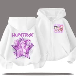 2026 Funny Zip Up Sweatshirts Kp-op Hoodie Children Clothes Kid Girl Boy Sweatshirt Zipper Hoody Baby Casual Top