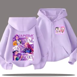 2026 Funny Zip Up Sweatshirts Kp-op Hoodie Children Clothes Kid Girl Boy Sweatshirt Zipper Hoody Baby Casual Top