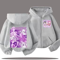 2026 Funny Zip Up Sweatshirts Kp-op Hoodie Children Clothes Kid Girl Boy Sweatshirt Zipper Hoody Baby Casual Top
