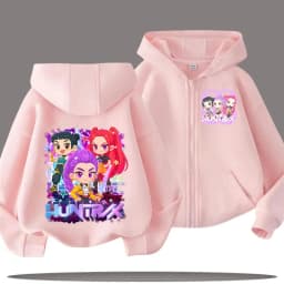 2026 Funny Zip Up Sweatshirts Kp-op Hoodie Children Clothes Kid Girl Boy Sweatshirt Zipper Hoody Baby Casual Top