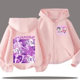 2026 Funny Zip Up Sweatshirts Kp-op Hoodie Children Clothes Kid Girl Boy Sweatshirt Zipper Hoody Baby Casual Top