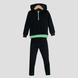Winter Set Clothes for Teenagers Girl Boy Children's Set Girls Dress Skirts for Modest Girls Black Velour Autumn Winter Clothing