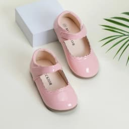 Children Princess Shoes Spring Autumn Classic Girls Leather Shoes Wedding Party Kids Causal Ballet Flat Shoes Shallow Non-slip