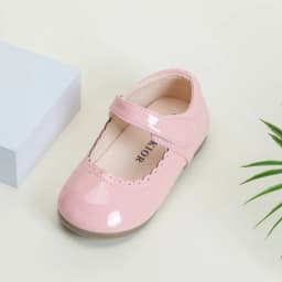 Children Princess Shoes Spring Autumn Classic Girls Leather Shoes Wedding Party Kids Causal Ballet Flat Shoes Shallow Non-slip