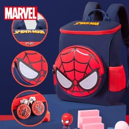 Disney Marvel Spider-Man Children's Backpack Adorable Boys' Nursery Casual Backpack