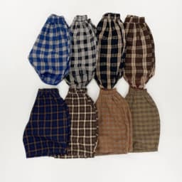 Korean Style Children Capri Pants Retro Grid Patterned Kids Shorts Pants Summer Soft Breathable Unisex Trouser