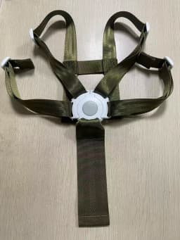 Replacement 5-Point Harness Stokke Steps Baby Set for Steps Growth Chair Fastener Safety Steps Chair Harness Kahki Step Belt