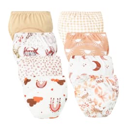 8pcs/6pcs Boy Potty Training Pants Breathable Absorbent Training Underwear Comfortable Underpants Potty Training Toilet Pants