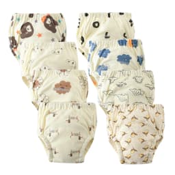 8pcs/6pcs Boy Potty Training Pants Breathable Absorbent Training Underwear Comfortable Underpants Potty Training Toilet Pants