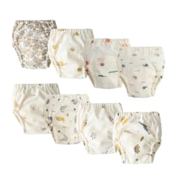 8pcs/6pcs Boy Potty Training Pants Breathable Absorbent Training Underwear Comfortable Underpants Potty Training Toilet Pants