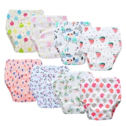 8pcs/6pcs Boy Potty Training Pants Breathable Absorbent Training Underwear Comfortable Underpants Potty Training Toilet Pants