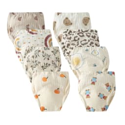 8pcs/6pcs Boy Potty Training Pants Breathable Absorbent Training Underwear Comfortable Underpants Potty Training Toilet Pants