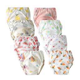 8pcs/6pcs Boy Potty Training Pants Breathable Absorbent Training Underwear Comfortable Underpants Potty Training Toilet Pants