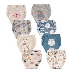 8pcs/6pcs Boy Potty Training Pants Breathable Absorbent Training Underwear Comfortable Underpants Potty Training Toilet Pants