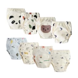 8pcs/6pcs Boy Potty Training Pants Breathable Absorbent Training Underwear Comfortable Underpants Potty Training Toilet Pants