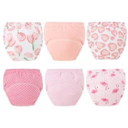 8pcs/6pcs Boy Potty Training Pants Breathable Absorbent Training Underwear Comfortable Underpants Potty Training Toilet Pants