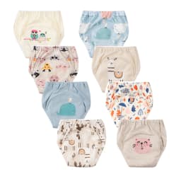 8pcs/6pcs Boy Potty Training Pants Breathable Absorbent Training Underwear Comfortable Underpants Potty Training Toilet Pants