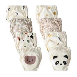 8pcs/6pcs Boy Potty Training Pants Breathable Absorbent Training Underwear Comfortable Underpants Potty Training Toilet Pants
