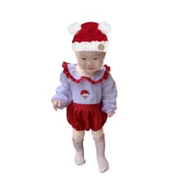 Wholesale Kids Pyjamas Christmas Girls Heart Pocket Pajama Set Boys Set Santa Children Sleepwear