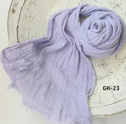 Seersucker Wrap Newborn Photography Props Soft Cotton Gauze Baby Swaddle Blanket Infant Studio Photo Basket Backdrop Accessories
