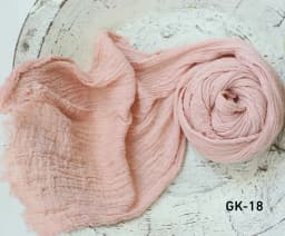 Seersucker Wrap Newborn Photography Props Soft Cotton Gauze Baby Swaddle Blanket Infant Studio Photo Basket Backdrop Accessories