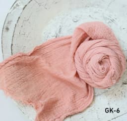 Seersucker Wrap Newborn Photography Props Soft Cotton Gauze Baby Swaddle Blanket Infant Studio Photo Basket Backdrop Accessories