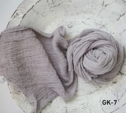 Seersucker Wrap Newborn Photography Props Soft Cotton Gauze Baby Swaddle Blanket Infant Studio Photo Basket Backdrop Accessories